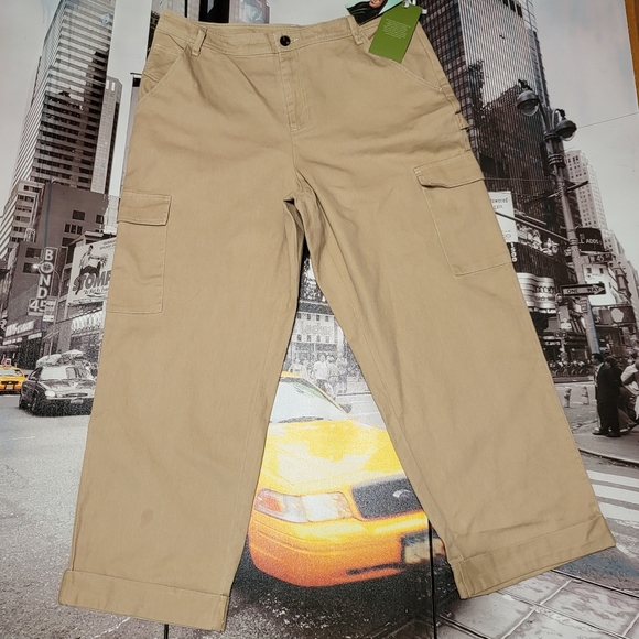 NWT Sandy Liang size khaki carpis - Picture 2 of 9